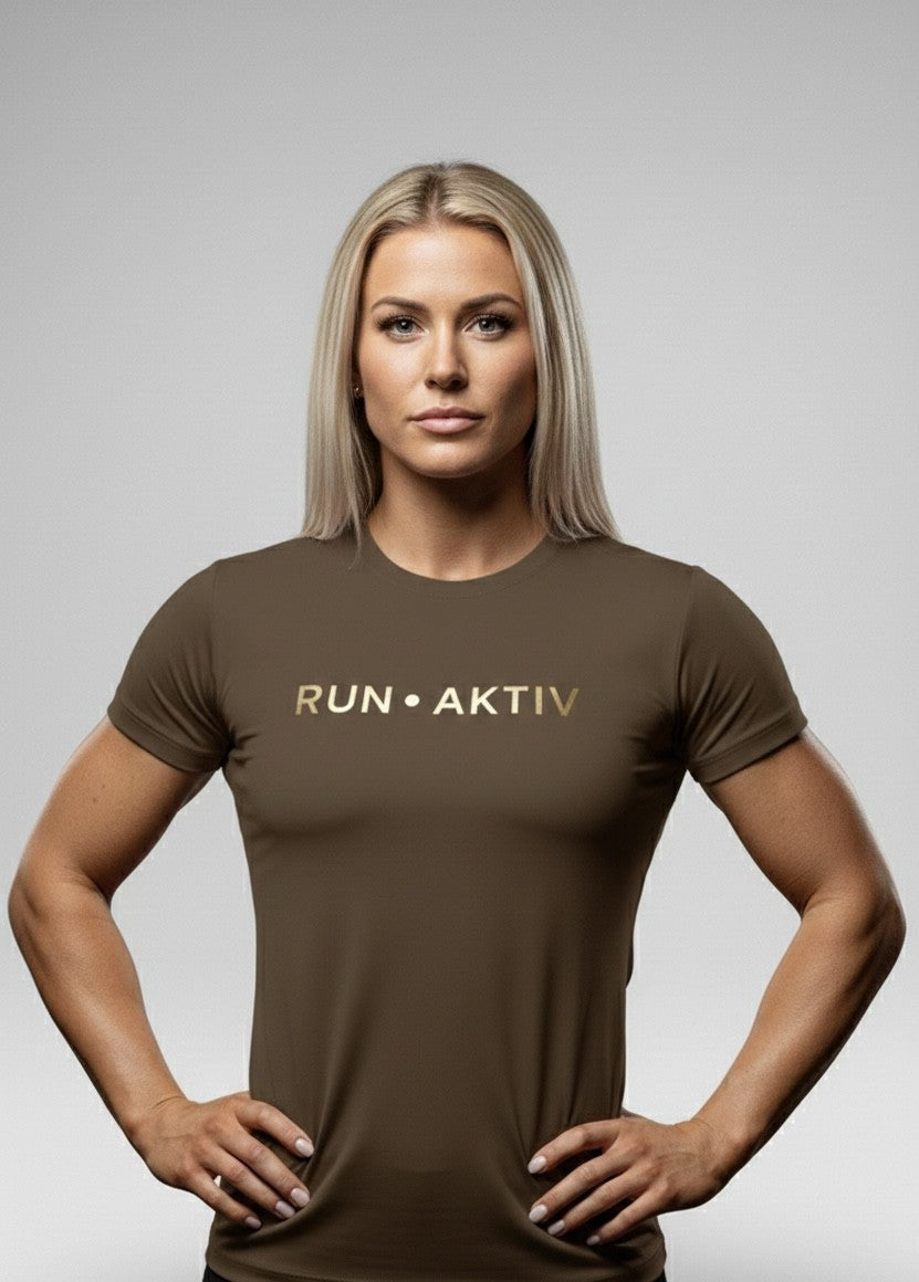 T-shirt pour femme RUN•AKTIV – Col rond