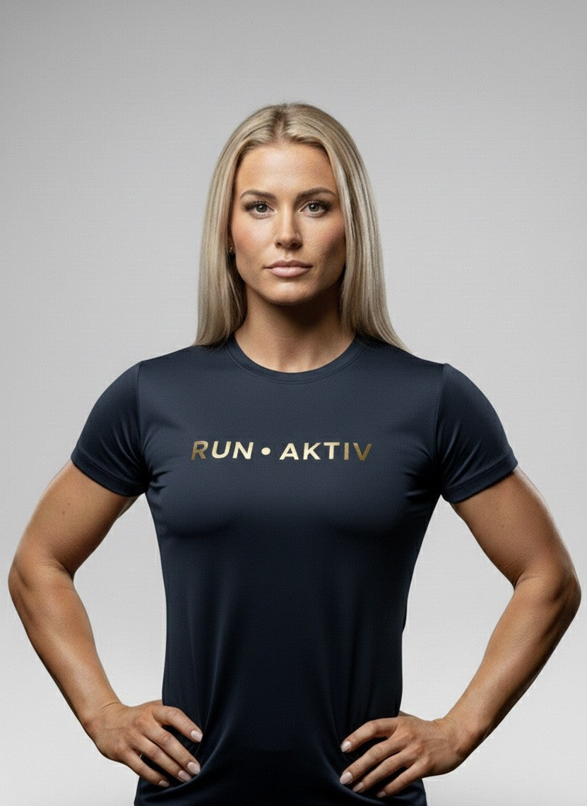T-shirt pour femme RUN•AKTIV – Col rond