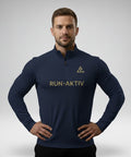 Chandail 1/4 zip Homme RUN•AKTIV