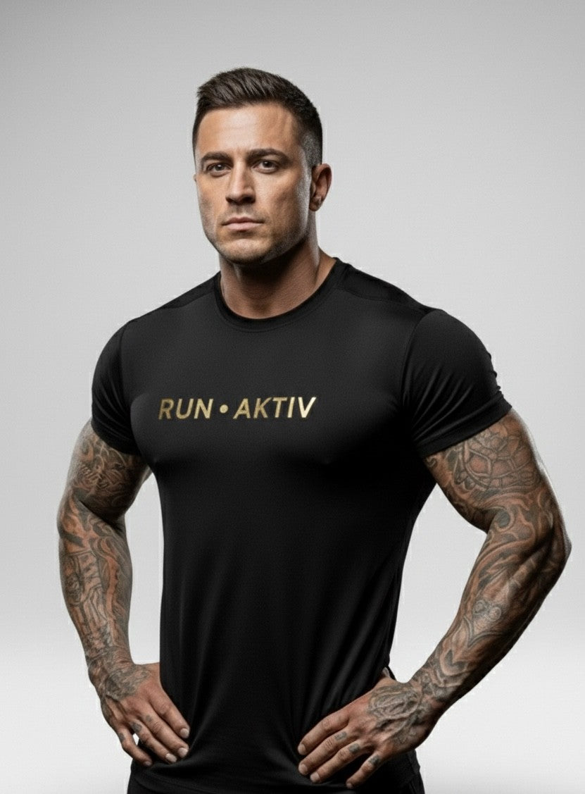 T-shirt pour homme RUN•AKTIV – Col rond