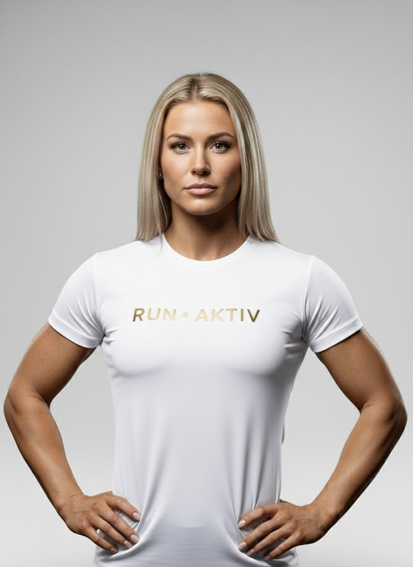 T-shirt pour femme RUN•AKTIV – Col rond
