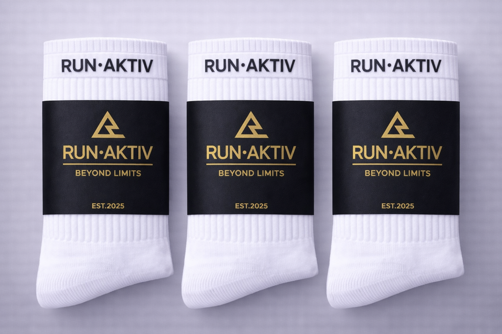RUN•AKTIV Crew Socks / Bas Performance RUN•AKTIV UNISEX