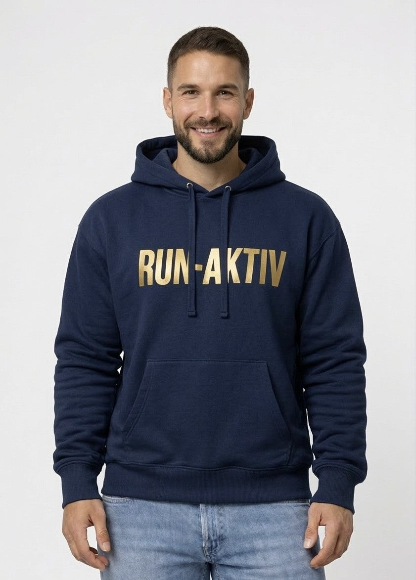 RUN•AKTIV Essential Hoodie Capuchon avec cordon pour Homme