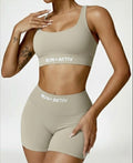Ensemble sport RUN•AKTIV – Soutien-gorge + short taille haute (2 pièces)